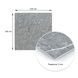 Декоративная ПВХ плита Sticker Wall 600х600х3мм Металлик мрамор на стену SW-00001630 &mdash; ракурс 3