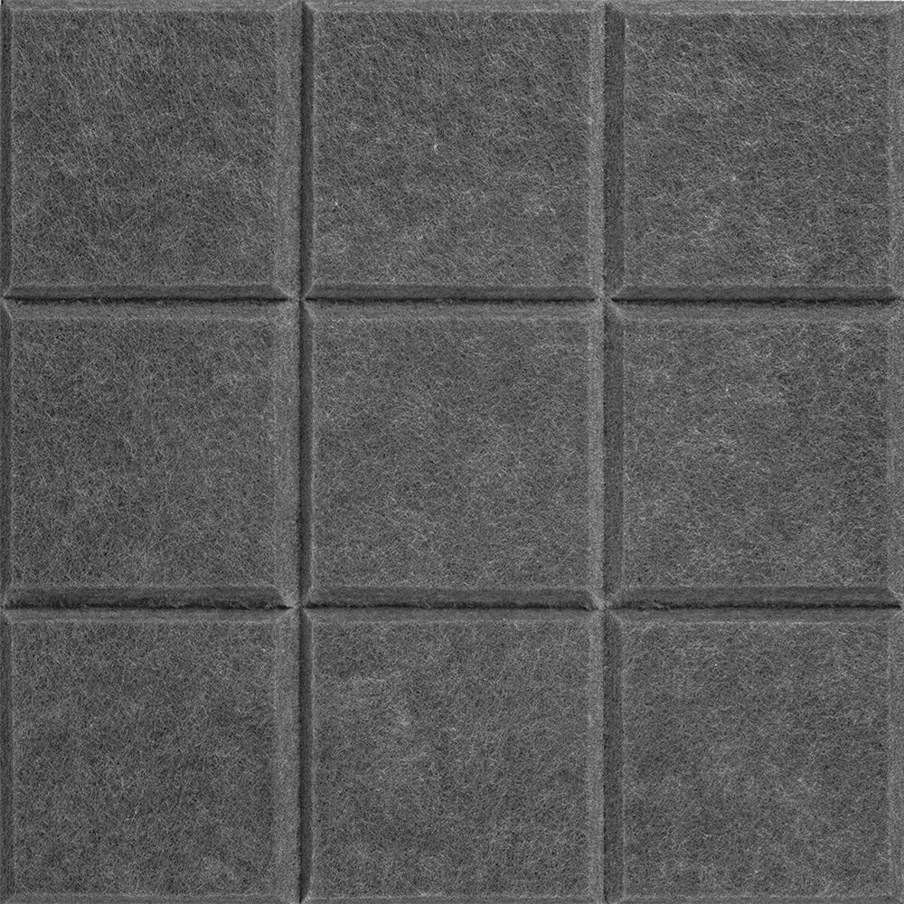 Звукоизоляционная панель SW-00003508 300Х300Х9 мм Графит на стену  SW-00003508