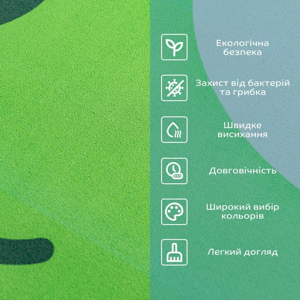 Вологопоглинаючий килимок Жабка 40*60см.*3мм.(2560) SW-00002560