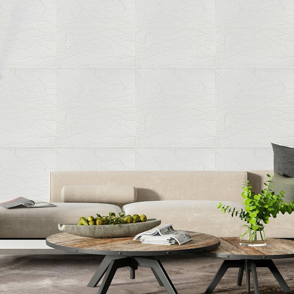 Панель 3D WHITE 700*700*6mm (D) SW-00001948 SW-00001948
