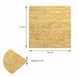 Декоративная 3D панель Sticker Wall 700х770 мм желтая на стену SW-00000168 &mdash; ракурс 3