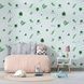 Самоклеящиеся обои Sticker Wall 2800х500 мм Листочки на стену SW-00001945 &mdash; ракурс 5