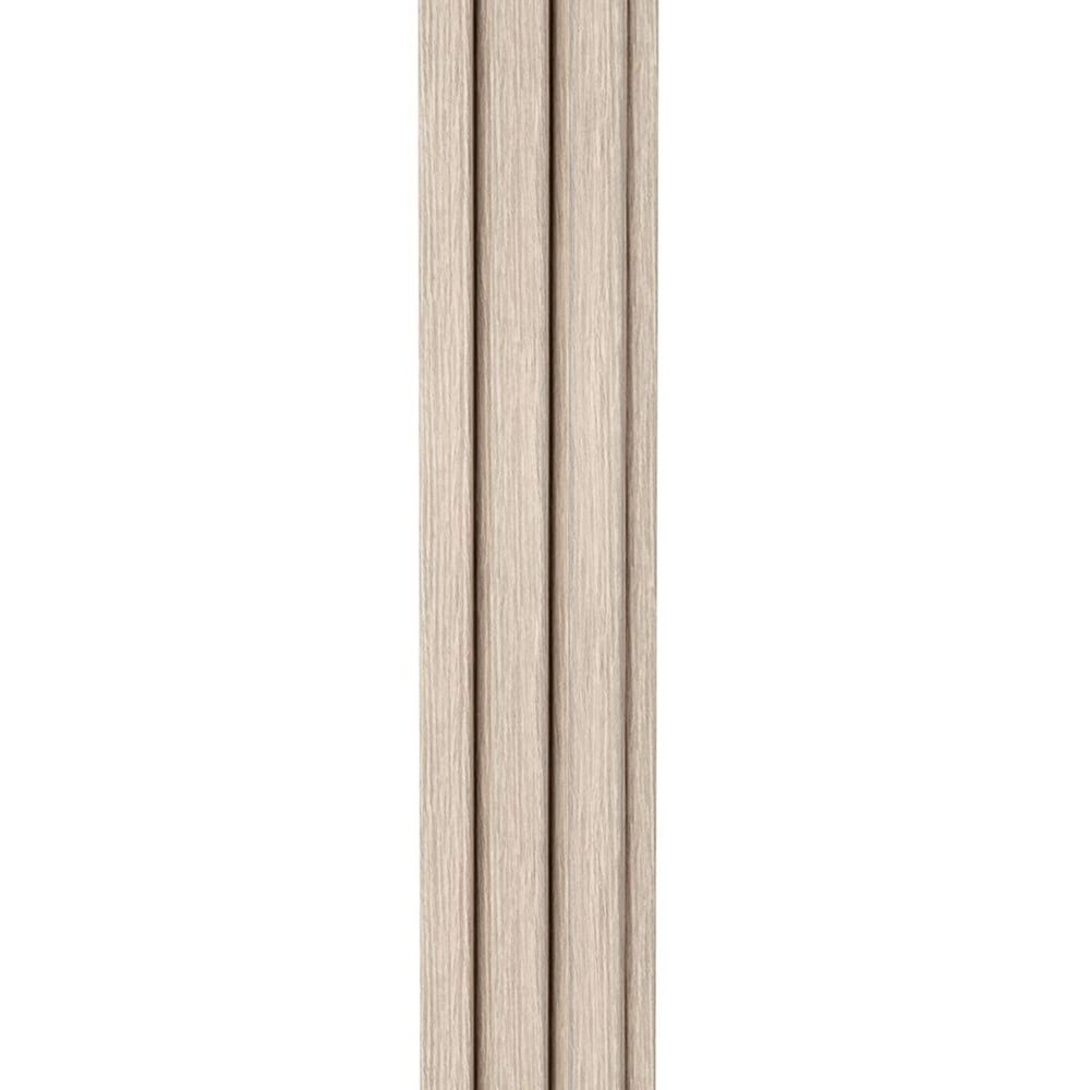 Рейка декоративная PS 2900х115х12мм Светлый дуб для стен SW-00002129