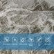 Самоклеюча 3D панель на стіну 700х770х2 мм. Мармур чорний (061-2) SW-00001912 &mdash; ракурс 4
