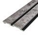 Декоративная рейка PS 2900х118х12 мм Бетон с золотом SW-00001752 &mdash; ракурс 3