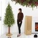Искусственная елка на стволе Pinet 220 см, Зеленая 27753 &mdash; ракурс 9