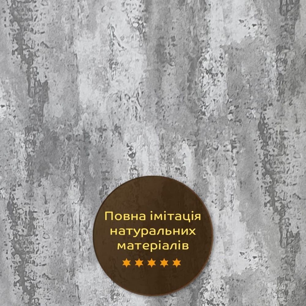 Декоративна ПВХ плита Sticker Wall 600Х600 мм платиновий мармур на стіну SW-00001632