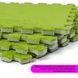 Підлога-пазл плюшева Sticker Wall 300х300 мм Салатова для дитячої SW-00002094 &mdash; ракурс 5