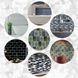 Самоклеюча плитка Sticker Wall мозаїка 305х305 сіро-фіолетова на стіну SW-00001194 &mdash; ракурс 7