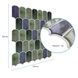 Самоклеюча плитка Sticker Wall мозаїка 305х305 сіро-фіолетова на стіну SW-00001194 &mdash; ракурс 3
