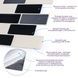 Самоклеящаяся полиуретановая плитка Sticker Wall 305х305мм кирпич на стену SW-00001329 &mdash; ракурс 2
