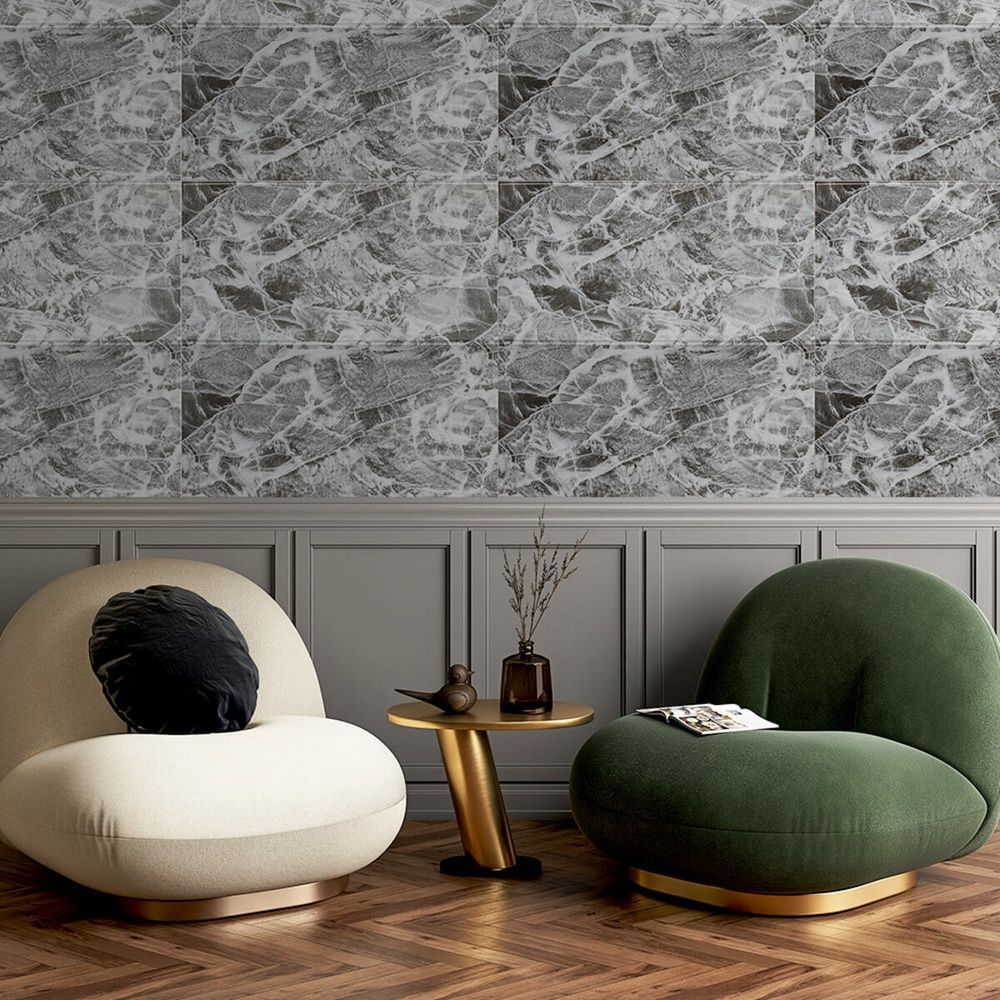 Декоративна 3D панель Sticker Wall 700х700 мм Мармурова плитка на стіну SW-00000529
