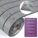 Вінілові 3D рейки Sticker Wall 600х3000 мм світло-сірі на стіну SW-00003398 &mdash; ракурс 2