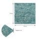 Декоративная 3D панель Sticker Wall 700Х770 синяя на стену SW-00000170 &mdash; ракурс 3
