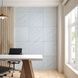 Декоративна ПВХ плита Sticker Wall 600х600 Білий мармур на стіну SW-00001623 &mdash; ракурс 6