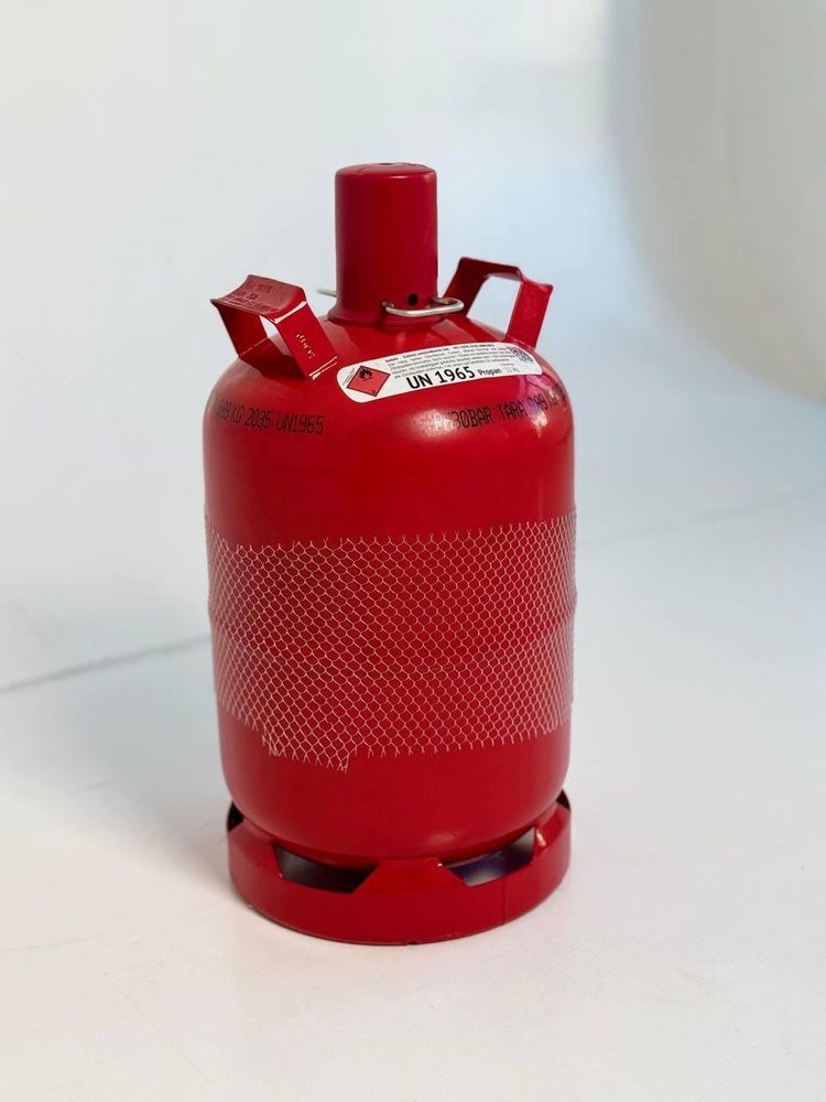 Газовый баллон 27 л 11 кг 30 бар Красный для кухни и дачи VIT002