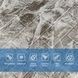 Декоративна 3D панель Sticker Wall 700х770 Чорний мармур на стіну SW-00000036 &mdash; ракурс 4