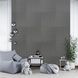 Панель под кожу Sticker Wall 600х600 графит на стену SW-00003325 &mdash; ракурс 7