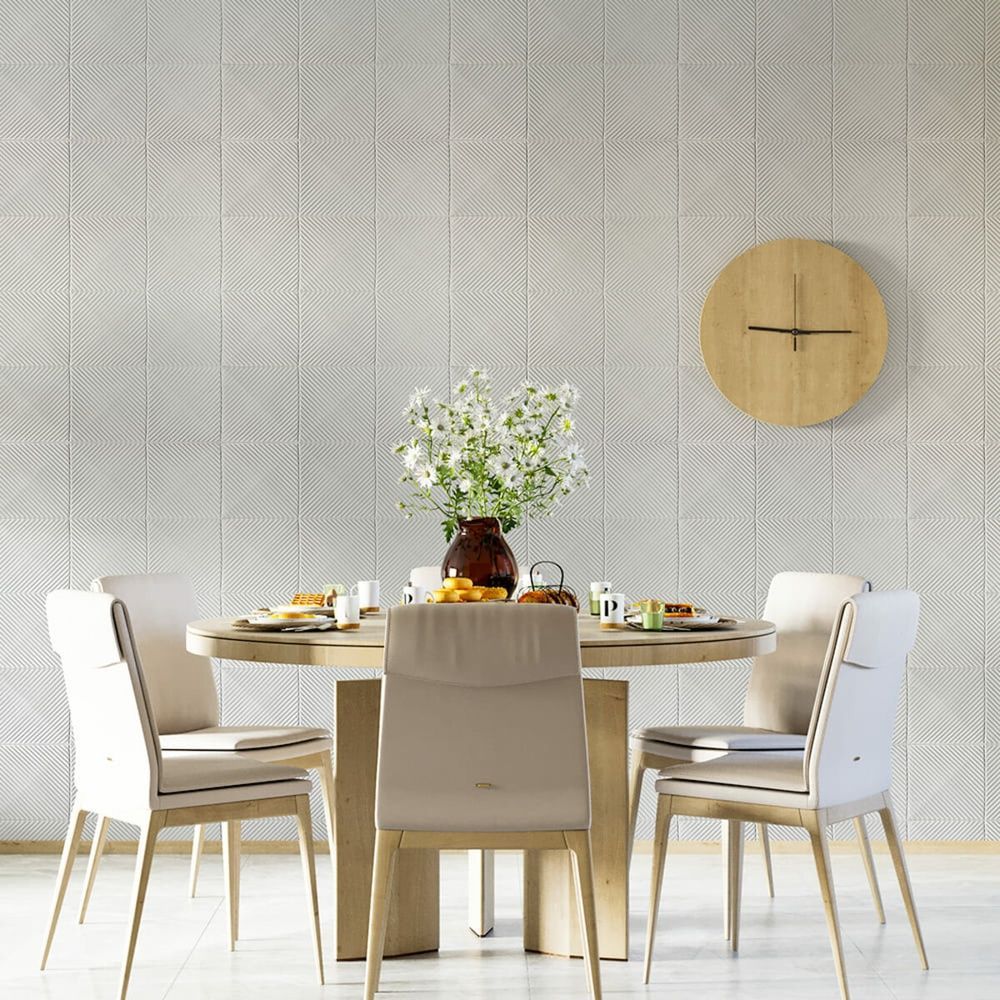 Самоклеящиеся панели под кожу Sticker Wall 700х2750 Белые на стену SW-00003331