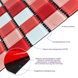 Стеклянная мозаика Sticker Wall 298х298х4.5мм Красная на стену SW-00002367 &mdash; ракурс 2