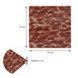 Декоративная 3D панель Sticker Wall 700х770 мм Мрамор коричневый на стену SW-00000637 &mdash; ракурс 3