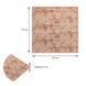 Декоративная 3D панель Sticker Wall 700х770 мм красный мрамор на стену SW-00000035 &mdash; ракурс 3