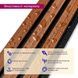 Рейка декоративна Sticker Wall 2900х115х12 мм каштанова на стіну SW-00001743 &mdash; ракурс 4